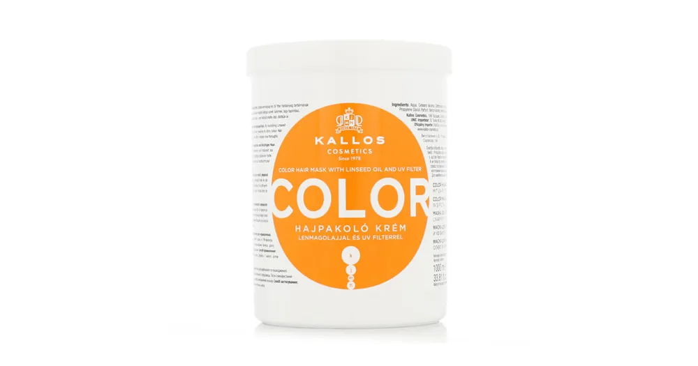 Kallos Color Hair Mask With Linseed Oil And UV Filtr 1000 ml . Top Prodej
