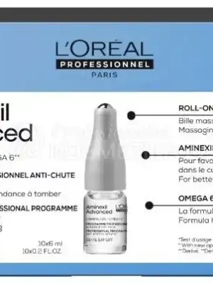 Značkový L´oréal Professionnel Serie Expert Aminexil Advanced Anti Hair Loss Activator Program - Intenzivní kúra proti padání vlasů 10 x 6 ml