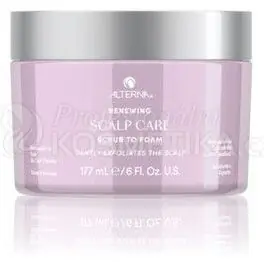 Alterna Renewing Scalp Care Scrub to Foam Peeling&Shampoo - Exfoliační čistící šampon na pokožku hlavy 177 ml Nejlepší Volba