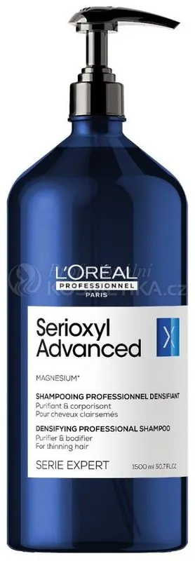 Nejlepší Cena L´oréal Professionnel Scalp Advaced Serioxyl Shampoo - Šampon pro zhuštění řídnoucích vlasů 1500 ml