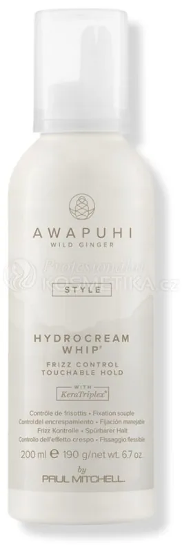 Víkendová Akce Paul Mitchell Awapuhi Wild Ginge Style Hydrocream Whip Grizz Control - Stylingová pěna 200 ml