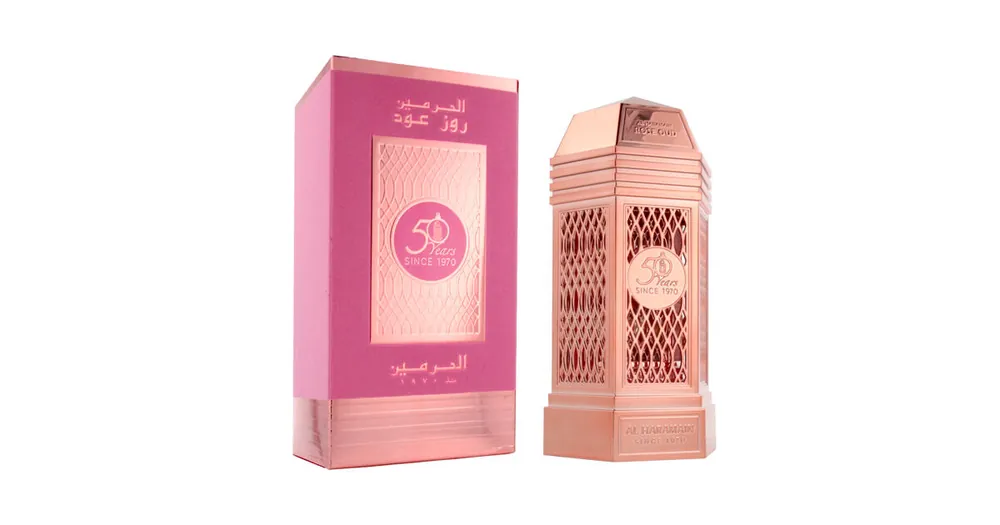 Zlevněný Al Haramain 50 Years Rose Oud Parfém 100 ml UNISEX