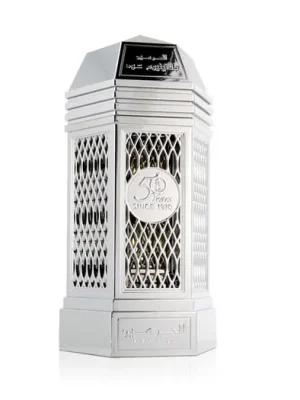 Novinka Al Haramain 50 Years Platinum Oud Parfém 100 ml UNISEX