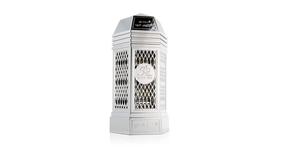 Novinka Al Haramain 50 Years Platinum Oud Parfém 100 ml UNISEX