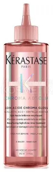 Nízká Cena Kérastase Chroma Absolu Soin Acie Chroma Gloss - Regenerační oplachová kúra pro lesk 210 ml