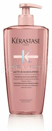 Tovární Cena Kérastase Chroma Absolu Bain Riche Chroma Respect - Vyživující šamponová lázeň pro barvené vlasy 500 ml