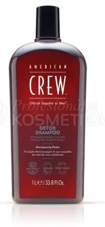 Nová Kolekce American Crew Detox Shampoo - Hloubkově čistící šampon 1000 ml