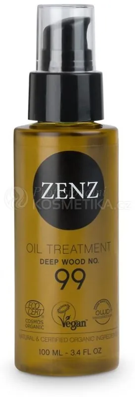 Zenz Oil Treatment Deep Wood no. 99 - Multifunkční olej na vlasy 100 ml Horká Nabídka