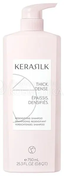 Nejlepší Volba Kerasilk Essentials Redensifying Shampoo - Šampon pro řídnoucí a slabé vlasy 750 ml