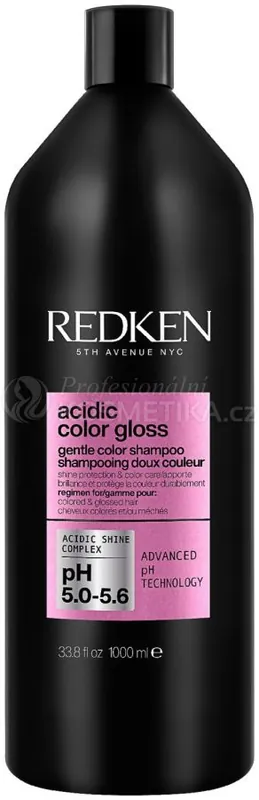 Výhodná Nabídka Redken Acidic Color Gloss Shampoo - Hydratační šampon pro barvené vlasy 1000 ml