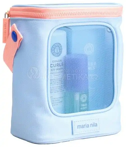 Maria Nila Curls Beauty Bag SS25 - Šampon 350 ml + bezoplachový krém 100 ml + arganový olej 30 ml Dárková sada Nejlepší Cena