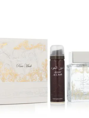 Lattafa Pure Musk EDP 100 ml + DEO ve spreji 50 ml UNISEX . Přímo Od Výrobce
