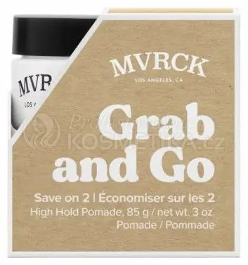 Paul Mitchell Grab & Go Mvrck High Hold Pomade - Pomáda na bázi vody 2 x 85 g Dárková sada Kup Teď