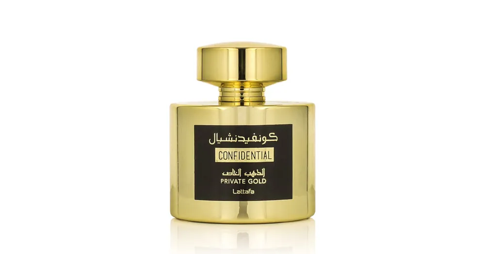 Expresní Doručení Lattafa Confidential Private Gold EDP 100 ml UNISEX .