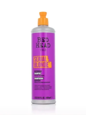 Omezená Nabídka Tigi Bed Head Serial Blonde Restoring Shampoo for Edgy Blondes 400 ml