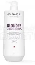 Aktuální Goldwell Dualsenses Blondes Highlights 60sec Treatment - Regenerační maska pro blond vlasy 500 ml