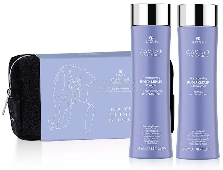 Alterna Caviar Restructuring Bond Repair Duo - Šampon 250 ml + Kondicionér 250 ml Dárková sada Výhodná Nabídka
