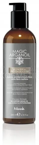 Nook Magic Arganoil Wonderful Protein Booster - Booster pro vyčerpané a poškozené vlasy 200 ml Speciální Cena