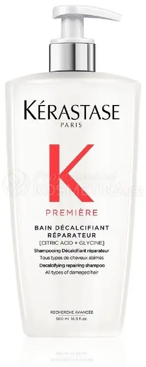 Oblíbený Kérastase Premiére Bain Décalcifiant Réparateur - Šampon pro odstranění vápníku z vlasů 500 ml