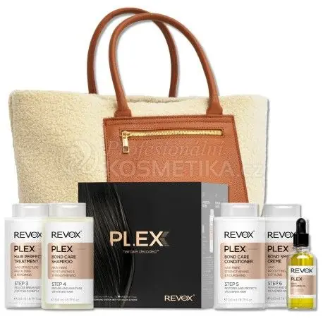 Nejprodávanější Revox B77 Plex Vánoční Set - šampon 260 ml + kondicionér 260 ml + krém 260 ml + olej 30 ml + péče 260 ml Dárková sada