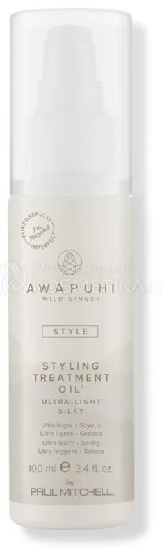 Paul Mitchell Awapuhi Wild Ginger Style Styling Treatment Oil - Olej pro suché vlasy 100 ml Novinka