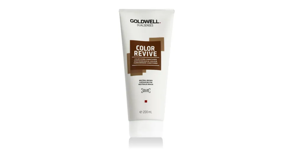 Goldwell Dualsenses Color Revive Color Giving Conditioner (Neutral Brown) 200 ml . Akční Cena