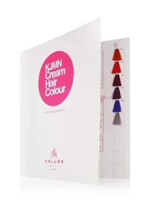 Speciální Cena Kallos KJMN Cream Hair Colour vzorník  .