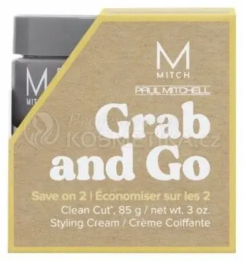 Paul Mitchell Grab & Go Mitch Clean Cut - Stylingový krém 2 x 85 ml Cenový Hit