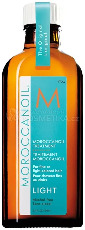 Moroccanoil Treatment Light - Multifunkční olejová péče pro jemné a světlé vlasy 100 ml Bezpečná Platba