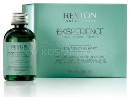 Objednat Nyní Revlon Professional Eksperience Talassotherapy Sebum Balancing Essential Extract - Extrakt pro problémy s mastící se pokožkou 6 x 50 ml
