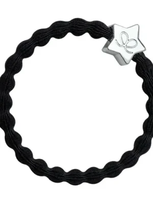 Nejlepší Cena By Eloise London Silver Diamanté Star Black .
