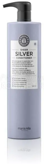 Bezpečná Platba Maria Nila Sheer Silver Conditioner - Kondicionér pro blond vlasy 1000 ml