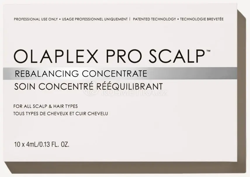 Originální Olaplex Pro Scalp Rebalancing Concentrate - Vyrovnávací koncentrát na pokožku hlavy 10 x 4 ml