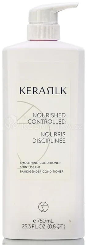 Kerasilk Essentials Smoothing Conditioner - Kondicionér pro hrubé, krepaté nebo nepoddajné vlasy 750 ml Nejlepší Volba