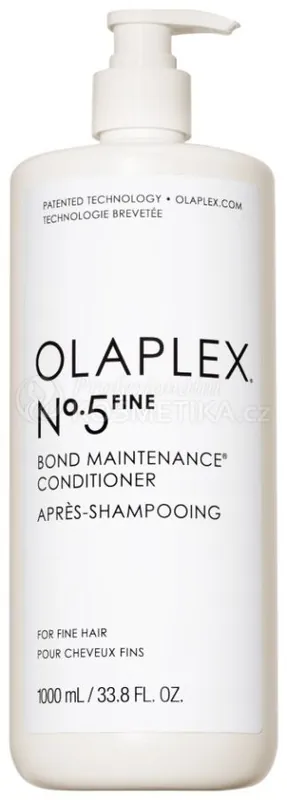 Nová Kolekce Olaplex No. 5 Fine Bond Maintenance Conditioner - Objemový kondicioner pro jemné vlasy 1000 ml
