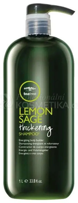Paul Mitchell Tea Tree Lemon Sage Thickening Shampoo - Vitalizující šampon pro větší objem 1000 ml Originální