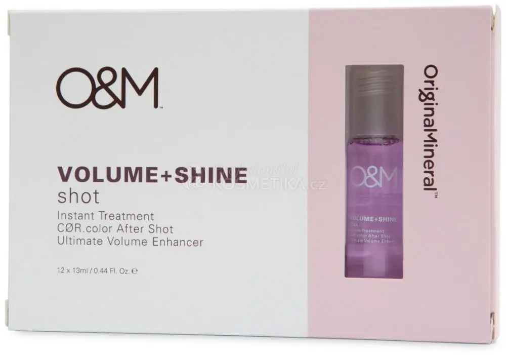 Kup Teď O&M Volume + Shine Instant Treatment - nstantní péče pro dodání objemu a lesku 12 x 13 ml