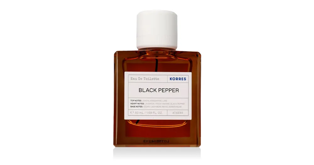 Nakupujte Hned Korres Black Pepper EDT 50 ml UNISEX