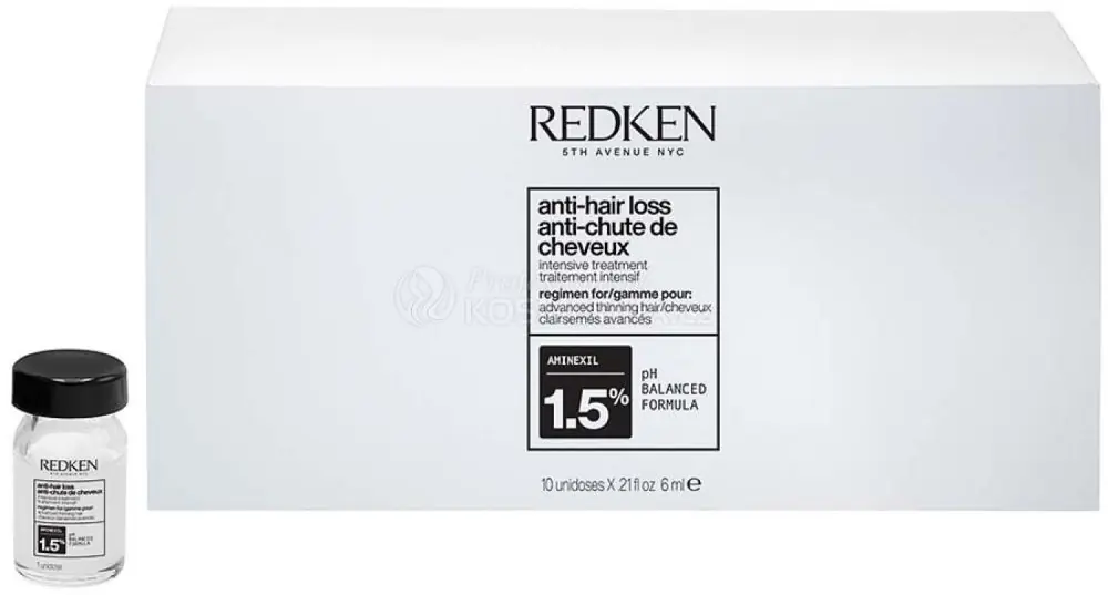 Redken Anti-hair Loss Aminexil Treatment - Intenzivní kúra pro řídnoucí vlasy 40 x 6 ml Akční Cena