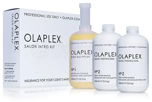 Nejlepší Volba Olaplex® Salon Kit - Bond Multiplier No.1 1x525ml + Bond Perfector No.2 2x525ml Dárková sada