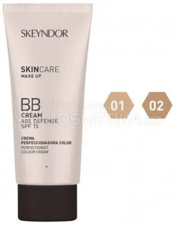 Skeyndor SkinCare Make-up BB Cream SPF15 - Tónovací krém č. 01 Tester Značkový