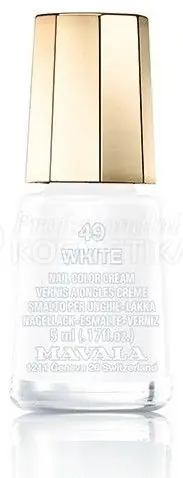 Mavala Minicolor Nail Care - Lak na nehty č. 49 White 5 ml Ověřený