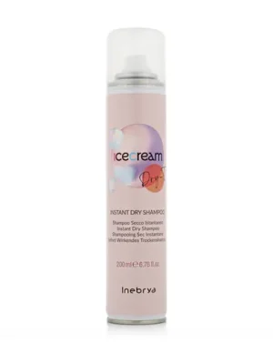 Dokud Zásoby Vydrží Inebrya Ice Cream Dry-T Instant Dry Shampoo 200 ml  .