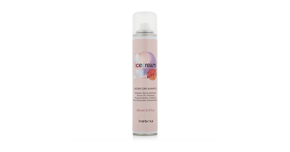 Dokud Zásoby Vydrží Inebrya Ice Cream Dry-T Instant Dry Shampoo 200 ml .