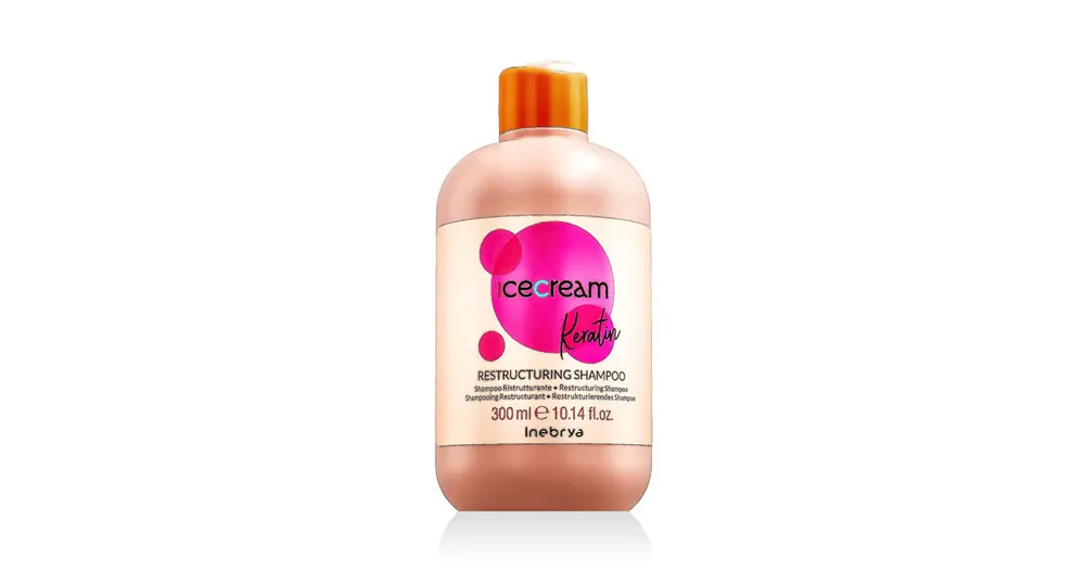 Akční Nabídka Inebrya Ice Cream Keratin Restructuring Shampoo 300 ml .