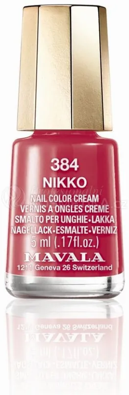 Mavala Minicolor Nail Care - Lak na nehty Nikko č.384 5ml Nízká Cena