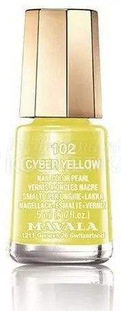 Super Cena Mavala Minicolor Nail Care - Lak na nehty Cyber Yellow č 102 5 ml