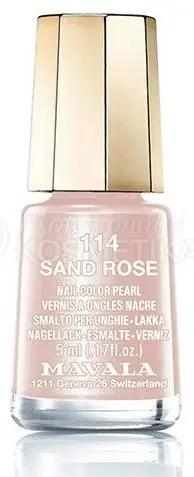 Rychlé Dodání Mavala Minicolor Nail Care - Lak na nehty Sand Rose č. 114 5 ml