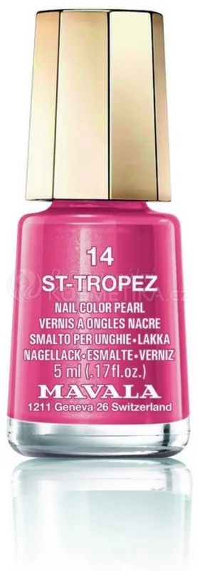 Výprodej Mavala Minicolor Nail Care - Lak na nehty St. Tropez č.14 5ml