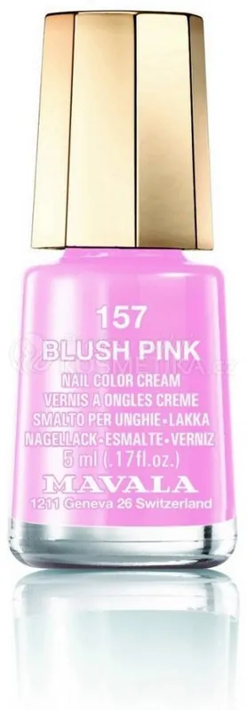 Doprava Zdarma Mavala Minicolor Nail Care - Lak na nehty Blush Pink č. 157 5 ml